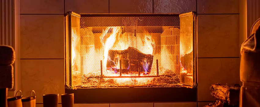 Mendota Hearth Landscape Fireplace Installation in San Jose, California