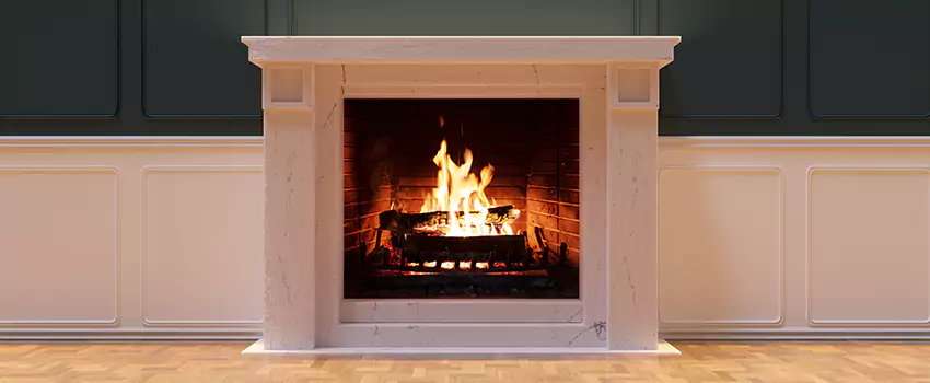 Open Flame Wood-Burning Fireplace Installation Services in San Jose, California