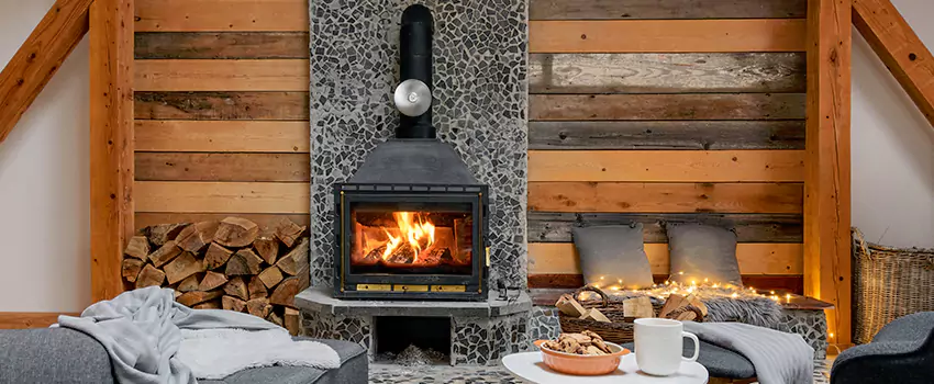 Thelin Hearth Products Direct Vent Gas Stove Fireplace Inspection in San Jose, California